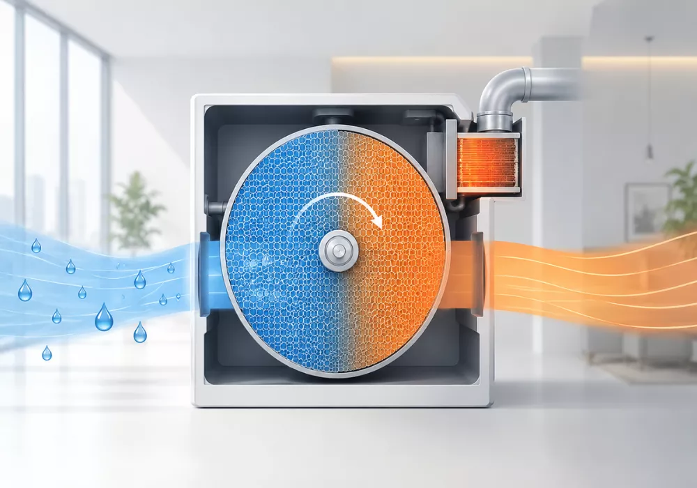 Waste-Heat Driven Dehumidifier