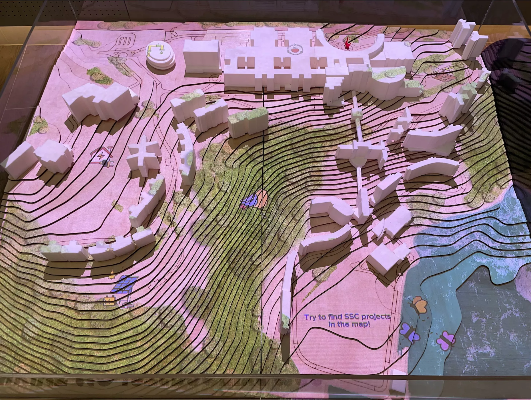 Interactive UST map + Amazing Sustainability Race: Art-Tech for a better interactive Sustainable HKUST Campus Life  
